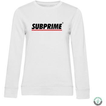 Sweat-shirt Subprime Sweater Stripe White