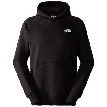 Sweat-shirt The North Face Pull Raglan Red Box Homme Black/Black Dip D...