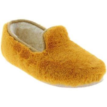 Chaussons Chausse Mouton - Charentaises CARESSE - Jaune - Taille