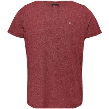 T-shirt Tommy Jeans T Shirt homme Ref 61914 XMO Rouge