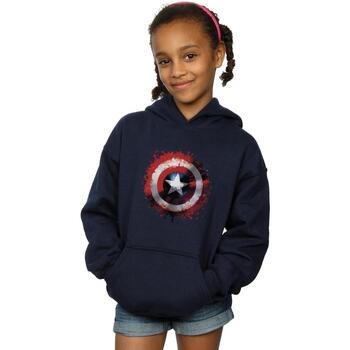 Sweat-shirt enfant Marvel Avengers Captain America Art Shield