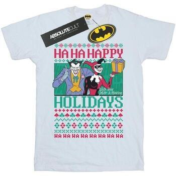 T-shirt Dc Comics Ha Ha Happy Holidays