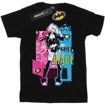 T-shirt Dc Comics Harley Quinn Rebel Heart