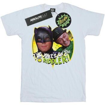 T-shirt Dc Comics Batman TV Series The Riddler Joke