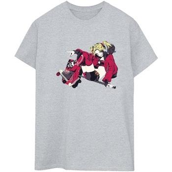 T-shirt Dc Comics Harley Quinn Rollerskates