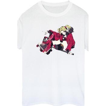 T-shirt Dc Comics Harley Quinn Rollerskates