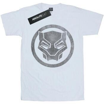 T-shirt Marvel Black Panther Distressed Icon