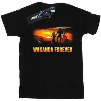 T-shirt Marvel Black Panther Wakanda Forever