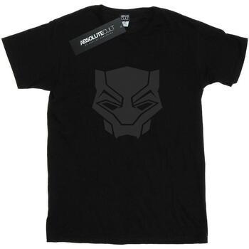 T-shirt Marvel Black On Black