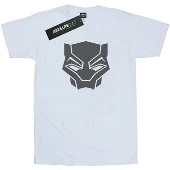 T-shirt Marvel Black Panther Black On Black