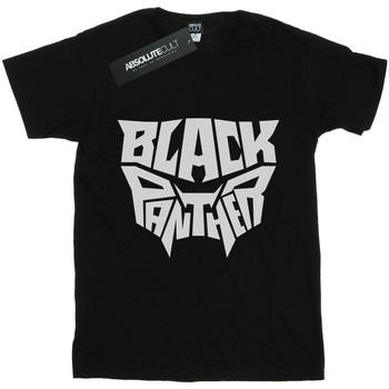 T-shirt Marvel Black Panther Worded Emblem