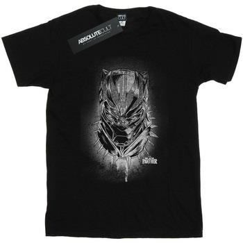 T-shirt Marvel Black Panther Spray Headshot