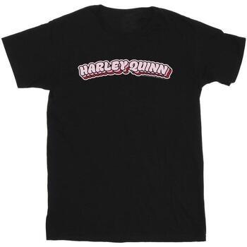 T-shirt Dc Comics Batman Harley Quinn Logo