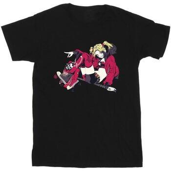 T-shirt Dc Comics Harley Quinn Rollerskates