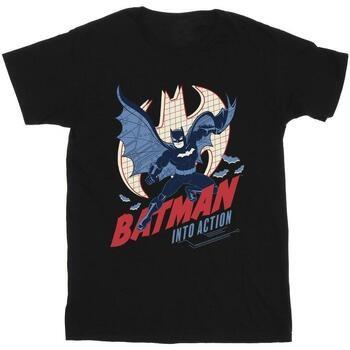 T-shirt Dc Comics Batman Into Action