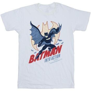 T-shirt Dc Comics Batman Into Action