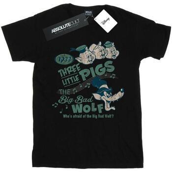 T-shirt Disney Three Little Pigs Who's Afraid Of The Big Bad Wolf