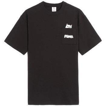 T-shirt Puma X RIPNDIP Pocket Tee / Noir