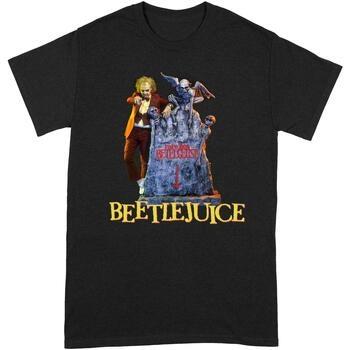 T-shirt Beetlejuice Here Lies