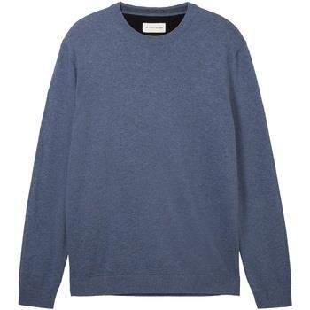 Pull Tom Tailor Pull coton col rond droit