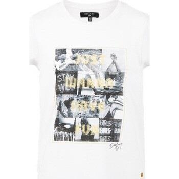 T-shirt enfant Deeluxe TEE-SHIRT FUNNY - OFF WHITE - 12 ans