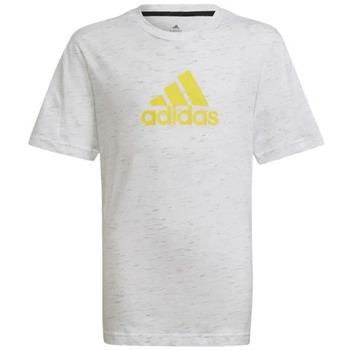 T-shirt enfant adidas TEE-SHIRT U BOS JUNIOR - WHTMEL IMPYEL - 15/16 a...