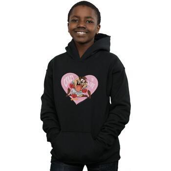 Sweat-shirt enfant Dessins Animés Taz Valentine's Day Crazy In Love