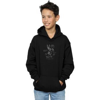 Sweat-shirt enfant Dessins Animés Bugs Bunny Drawing Instruction