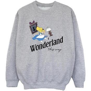 Sweat-shirt enfant Disney Alice In Wonderland This Way