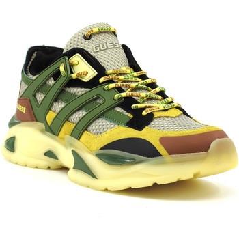 Chaussures Guess Sneaker Uomo Yellow Green Brown FMPBELFAP12