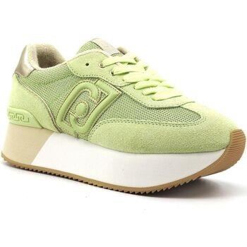 Chaussures Liu Jo Dreamy 02 Sneaker Donna Green Gold BA4081PX031