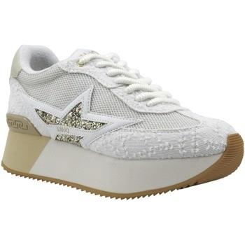 Chaussures Liu Jo Dreamy 03 Sneaker Donna White Gold BA4083TX404