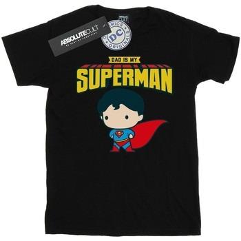 T-shirt enfant Dc Comics Superman My Dad Is My Hero