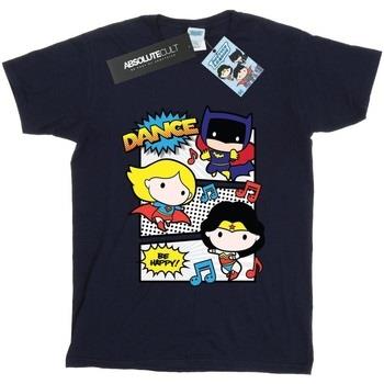 T-shirt Dc Comics Chibi Super Friends Dance