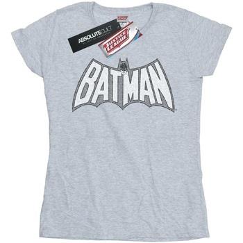 T-shirt Dc Comics Batman Retro Crackle Logo