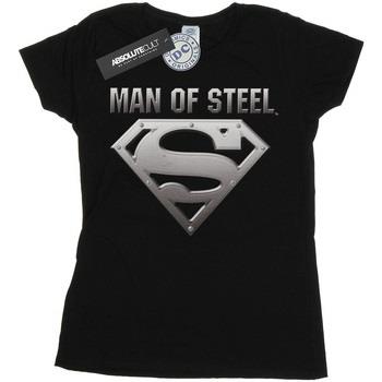 T-shirt Dc Comics Superman Man Of Steel Shield
