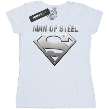 T-shirt Dc Comics Superman Man Of Steel Shield