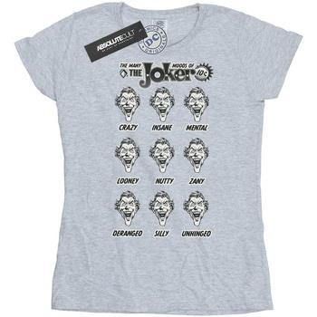 T-shirt Dc Comics The Many Moods Of The Joker