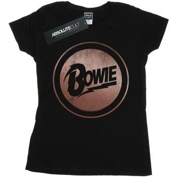 T-shirt David Bowie Rose Gold Circle