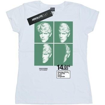 T-shirt David Bowie 1983 Concert Poster