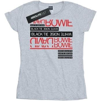 T-shirt David Bowie Black Tie White Noise