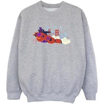 Sweat-shirt enfant Disney Big Hero 6 Baymax Hiro Bridge