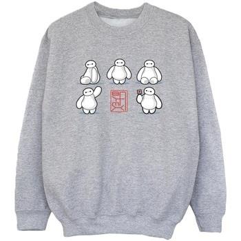 Sweat-shirt enfant Disney Big Hero 6 Baymax Many Poses