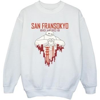 Sweat-shirt enfant Disney Big Hero 6 Baymax San Fransokyo Heart