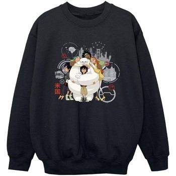 Sweat-shirt enfant Disney Big Hero 6 Baymax Group Hug