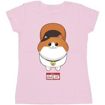 T-shirt Disney Big Hero 6 Baymax Kitten Face