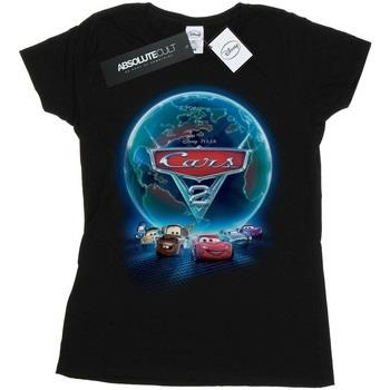 T-shirt Disney Cars Globe Movie Poster