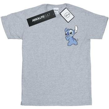 T-shirt enfant Disney Lilo And Stitch Stitch Backside Breast Print