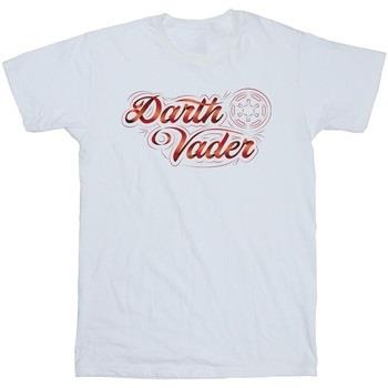 T-shirt Disney Obi-Wan Kenobi Darth Vader Ribbon Font