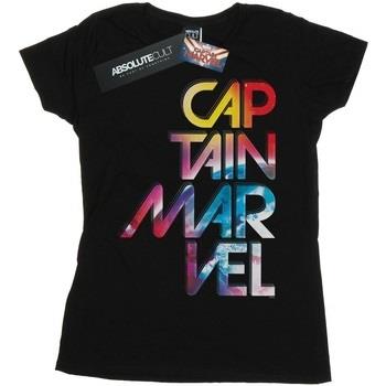 T-shirt Marvel Captain Galactic Text